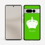 כיסוי בעיצוב אישי עם השם שלך לדגם - Google Pixel 7 Pro 5G בעיצוב כתר מלכותי