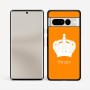 כיסוי בעיצוב אישי עם השם שלך לדגם - Google Pixel 7 Pro 5G בעיצוב כתר מלכותי