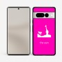 כיסוי בעיצוב אישי עם השם שלך לדגם - Google Pixel 7 Pro 5G בעיצוב ג'ירפה באפריקה