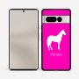 כיסוי בעיצוב אישי עם השם שלך לדגם - Google Pixel 7 Pro 5G בעיצוב סוס