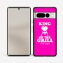 כיסוי בעיצוב אישי עם השם שלך לדגם - Google Pixel 7 Pro 5G בעיצוב מלך הגריל