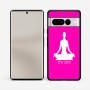 כיסוי בעיצוב אישי עם השם שלך לדגם - Google Pixel 7 Pro 5G בעיצוב אימון יוגה