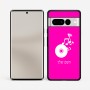 כיסוי בעיצוב אישי עם השם שלך לדגם - Google Pixel 7 Pro 5G בעיצוב תקליטור - אזור מוזיקה