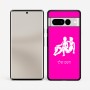 כיסוי בעיצוב אישי עם השם שלך לדגם - Google Pixel 7 Pro 5G בעיצוב מזלות - תאומים