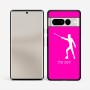 כיסוי בעיצוב אישי עם השם שלך לדגם - Google Pixel 7 Pro 5G בעיצוב לוחם סייף