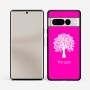 כיסוי בעיצוב אישי עם השם שלך לדגם - Google Pixel 7 Pro 5G בעיצוב עץ