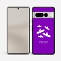 כיסוי בעיצוב אישי עם השם שלך לדגם - Google Pixel 7 Pro 5G בעיצוב עטלפים