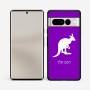 כיסוי בעיצוב אישי עם השם שלך לדגם - Google Pixel 7 Pro 5G בעיצוב קנגורו