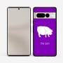 כיסוי בעיצוב אישי עם השם שלך לדגם - Google Pixel 7 Pro 5G בעיצוב חזיר