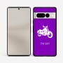 כיסוי בעיצוב אישי עם השם שלך לדגם - Google Pixel 7 Pro 5G בעיצוב הארלי-דיווידסון