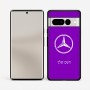 כיסוי בעיצוב אישי עם השם שלך לדגם - Google Pixel 7 Pro 5G בעיצוב מרצדס-בנץ