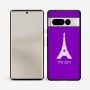 כיסוי בעיצוב אישי עם השם שלך לדגם - Google Pixel 7 Pro 5G בעיצוב מגדל אייפל