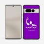 כיסוי בעיצוב אישי עם השם שלך לדגם - Google Pixel 7 Pro 5G בעיצוב כדור מים אולימפי