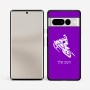 כיסוי בעיצוב אישי עם השם שלך לדגם - Google Pixel 7 Pro 5G בעיצוב אופנוע שלג