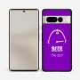 כיסוי בעיצוב אישי עם השם שלך לדגם - Google Pixel 7 Pro 5G בעיצוב מיכל של בירה