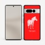 כיסוי בעיצוב אישי עם השם שלך לדגם - Google Pixel 7 Pro 5G בעיצוב זברה