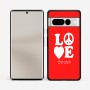 כיסוי בעיצוב אישי עם השם שלך לדגם - Google Pixel 7 Pro 5G בעיצוב אהבה