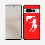 כיסוי בעיצוב אישי עם השם שלך לדגם - Google Pixel 7 Pro 5G בעיצוב אישה רוקדת עם גבר
