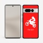 כיסוי בעיצוב אישי עם השם שלך לדגם - Google Pixel 7 Pro 5G בעיצוב מוטוקרוס