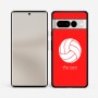 כיסוי בעיצוב אישי עם השם שלך לדגם - Google Pixel 7 Pro 5G בעיצוב כדור כדורעף