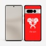 כיסוי בעיצוב אישי עם השם שלך לדגם - Google Pixel 7 Pro 5G בעיצוב פרחי קרן