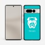 כיסוי בעיצוב אישי עם השם שלך לדגם - Google Pixel 7 Pro 5G בעיצוב פרצוף בולדוג