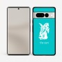כיסוי בעיצוב אישי עם השם שלך לדגם - Google Pixel 7 Pro 5G בעיצוב ארנב מחזיק גזר