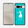 כיסוי בעיצוב אישי עם השם שלך לדגם - Google Pixel 7 Pro 5G בעיצוב בלרינה