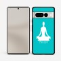 כיסוי בעיצוב אישי עם השם שלך לדגם - Google Pixel 7 Pro 5G בעיצוב אימון יוגה