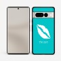 כיסוי בעיצוב אישי עם השם שלך לדגם - Google Pixel 7 Pro 5G בעיצוב שפתיים - נשיקה