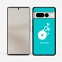 כיסוי בעיצוב אישי עם השם שלך לדגם - Google Pixel 7 Pro 5G בעיצוב תקליטור - אזור מוזיקה