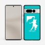 כיסוי בעיצוב אישי עם השם שלך לדגם - Google Pixel 7 Pro 5G בעיצוב אישה רוקדת עם גבר