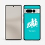 כיסוי בעיצוב אישי עם השם שלך לדגם - Google Pixel 7 Pro 5G בעיצוב מזלות - תאומים