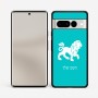 כיסוי בעיצוב אישי עם השם שלך לדגם - Google Pixel 7 Pro 5G בעיצוב מזלות - אריה