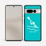 כיסוי בעיצוב אישי עם השם שלך לדגם - Google Pixel 7 Pro 5G בעיצוב קיאק אולימפי