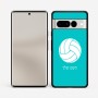 כיסוי בעיצוב אישי עם השם שלך לדגם - Google Pixel 7 Pro 5G בעיצוב כדור כדורעף