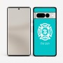כיסוי בעיצוב אישי עם השם שלך לדגם - Google Pixel 7 Pro 5G בעיצוב כבאי - תגית