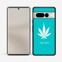 כיסוי בעיצוב אישי עם השם שלך לדגם - Google Pixel 7 Pro 5G בעיצוב עלה מריחואנה - גראס