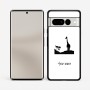 כיסוי בעיצוב אישי עם השם שלך לדגם - Google Pixel 7 Pro 5G בעיצוב ג'ירפה באפריקה