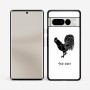 כיסוי בעיצוב אישי עם השם שלך לדגם - Google Pixel 7 Pro 5G בעיצוב תרנגול