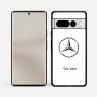 כיסוי בעיצוב אישי עם השם שלך לדגם - Google Pixel 7 Pro 5G בעיצוב מרצדס-בנץ