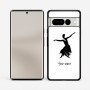 כיסוי בעיצוב אישי עם השם שלך לדגם - Google Pixel 7 Pro 5G בעיצוב בלרינה