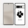 כיסוי בעיצוב אישי עם השם שלך לדגם - Google Pixel 7 Pro 5G בעיצוב פרח היביסקוס