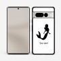 כיסוי בעיצוב אישי עם השם שלך לדגם - Google Pixel 7 Pro 5G בעיצוב בתולת ים - אישה
