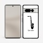 כיסוי בעיצוב אישי עם השם שלך לדגם - Google Pixel 7 Pro 5G בעיצוב סקסופון
