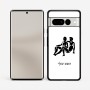 כיסוי בעיצוב אישי עם השם שלך לדגם - Google Pixel 7 Pro 5G בעיצוב מזלות - תאומים