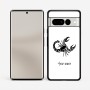 כיסוי בעיצוב אישי עם השם שלך לדגם - Google Pixel 7 Pro 5G בעיצוב מזלות - עקרב