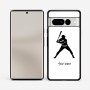 כיסוי בעיצוב אישי עם השם שלך לדגם - Google Pixel 7 Pro 5G בעיצוב שחקן בייסבול