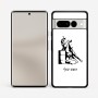 כיסוי בעיצוב אישי עם השם שלך לדגם - Google Pixel 7 Pro 5G בעיצוב קאוגירל