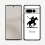 כיסוי בעיצוב אישי עם השם שלך לדגם - Google Pixel 7 Pro 5G בעיצוב שחקן פולו - סוס